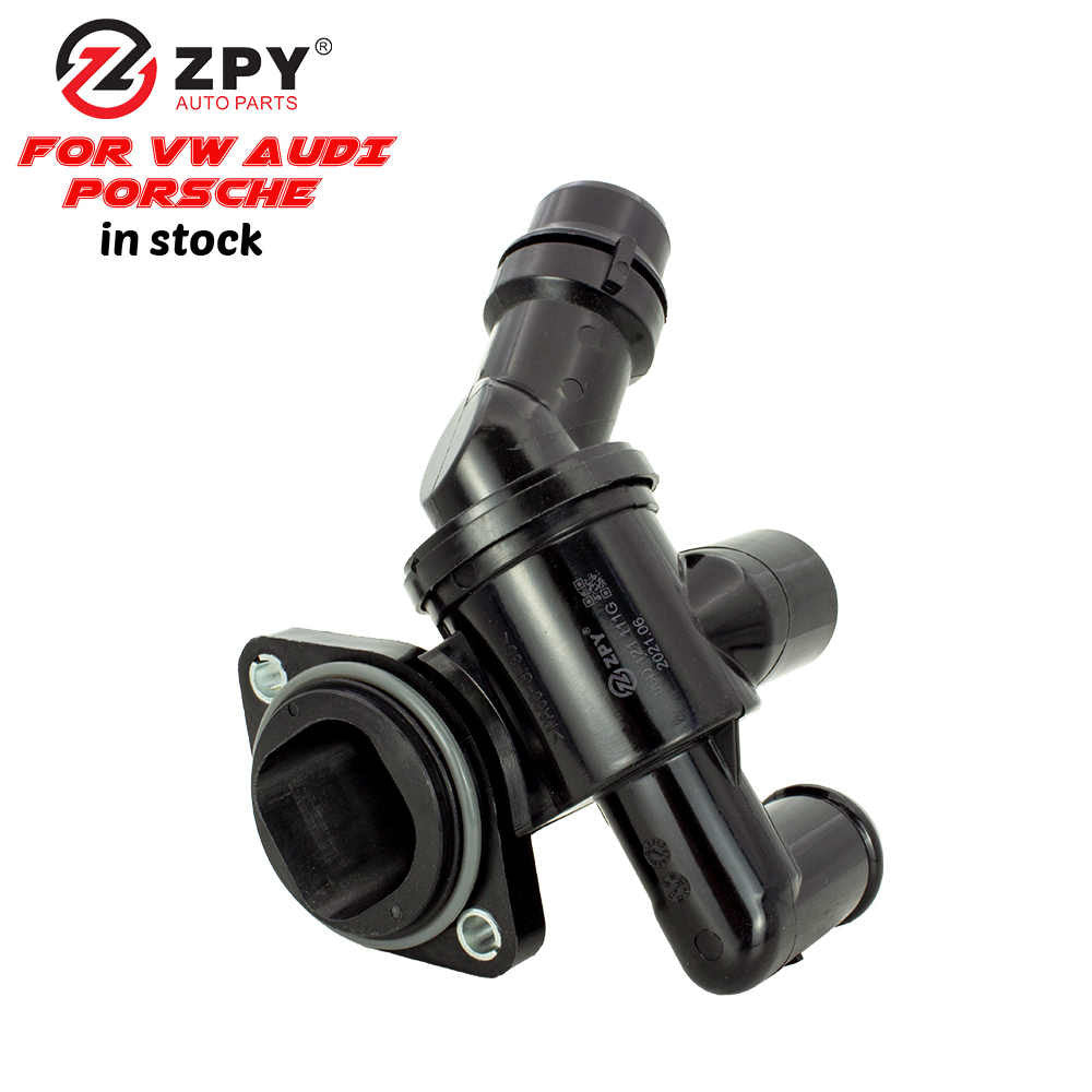 ZPY New Engine Coolant Thermostat Housing for Audi A4 Quattro 2.0L 06D121111G
