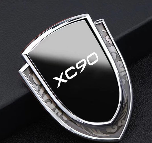 Bonnet badge decal for Audi Quattro Hood lower grille badge, front, 42 mm