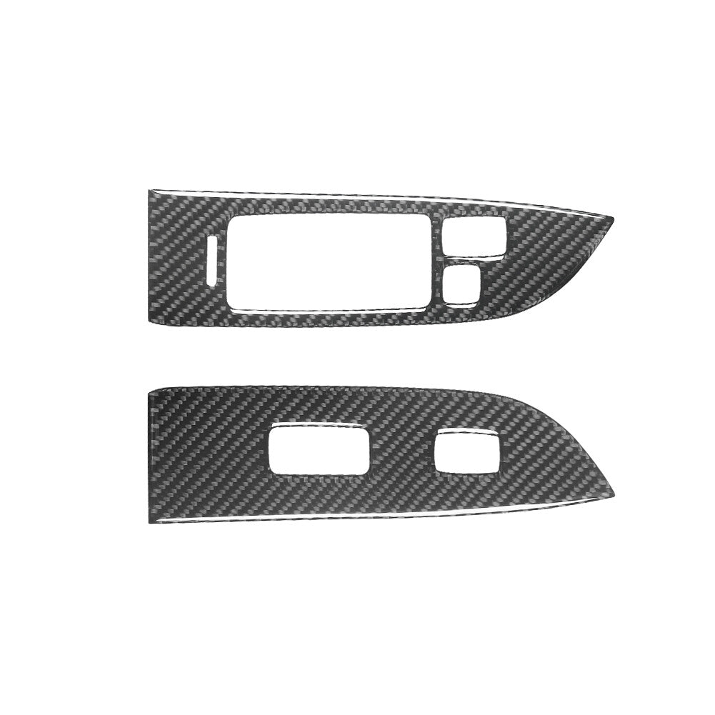 Carbon Fiber Front Window Lift Control Cover Trim for LEXUS RX330 350 2004-2009