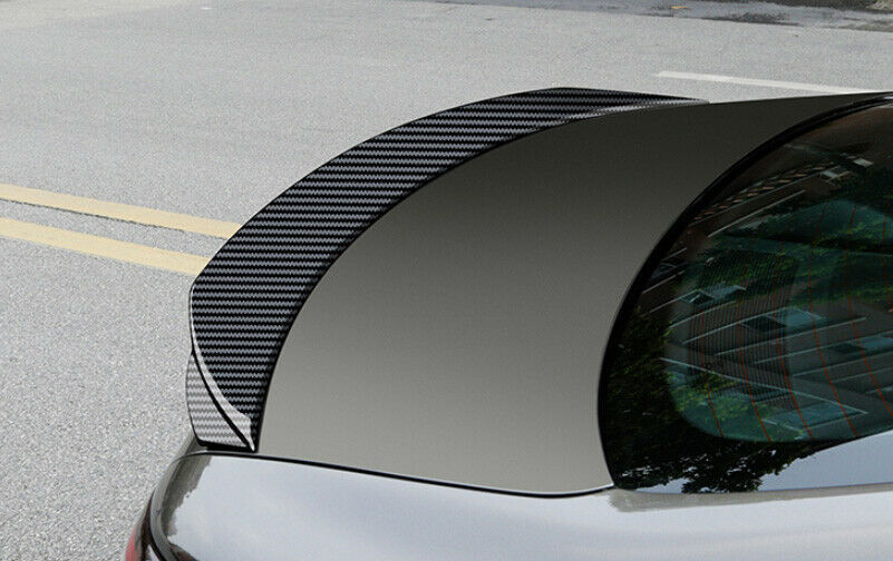 for Mazda 6 Atenza 2020-2021 Carbon Fiber Rear Trunk Boot Spoiler Tail Wing Trim