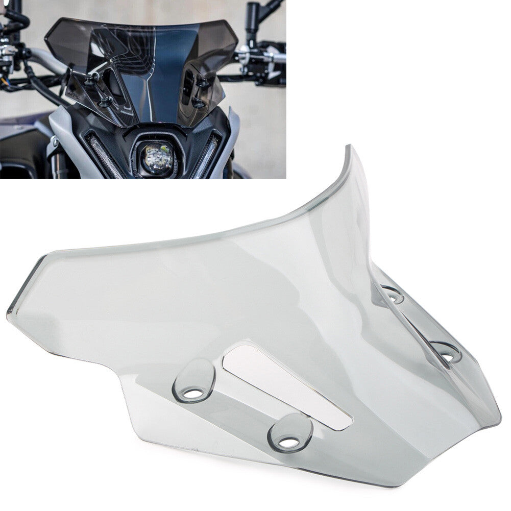 Gray Fit for YAMAHA MT09 / SP FZ09 2021 2022 Motorcycle Wind Deflectors Windshield