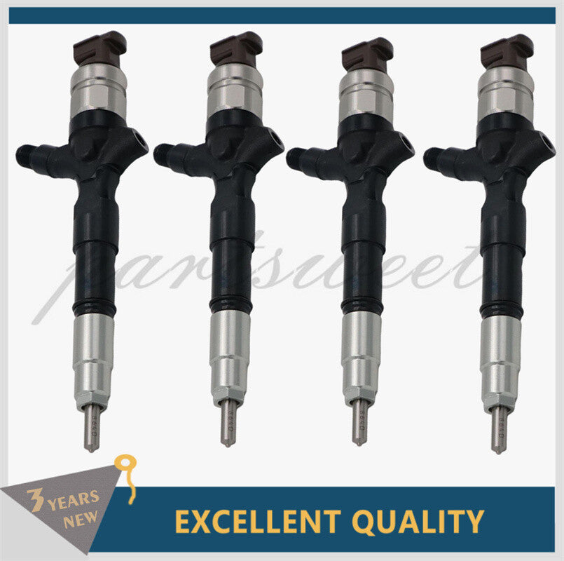 4PCS Diesel Fuel Injector 23670 30050 for Toyota Hiace 1KD 2KD 23670-30050