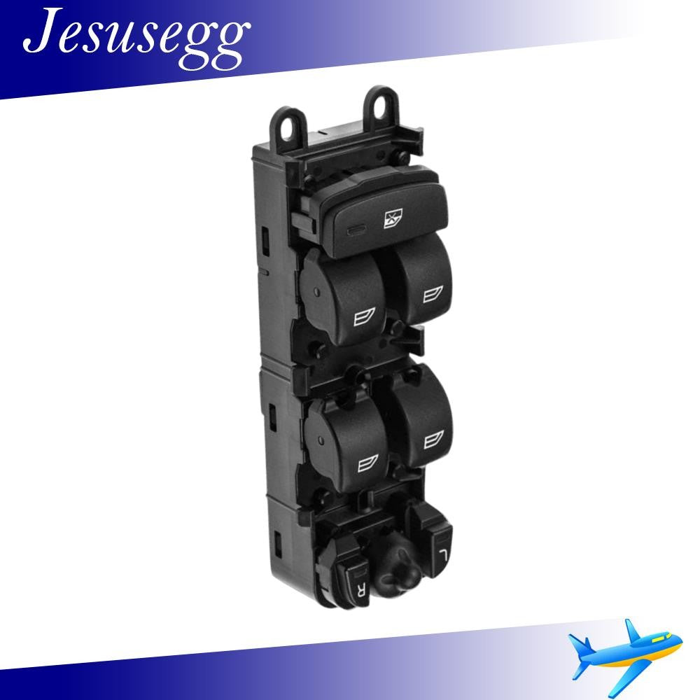 For Freelander 2 2006-2010 Front Left Power Window Master Switch Black LR007401