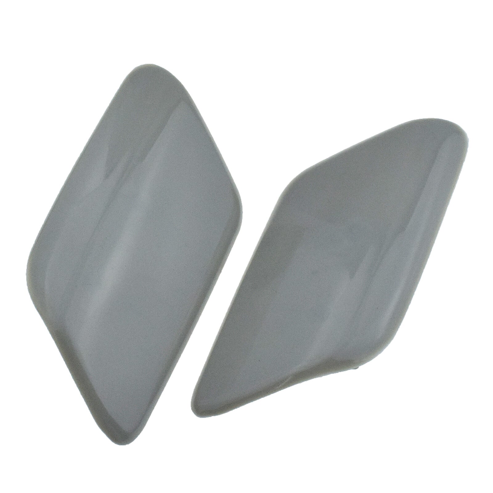 2Pcs Front Left Right Bumper Headlight Washer Nozzle Cover for Honda Accord VII