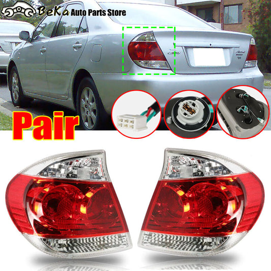 A pair of left and right brake light assemblies for a 2005-2006 for Toyota for Camry .