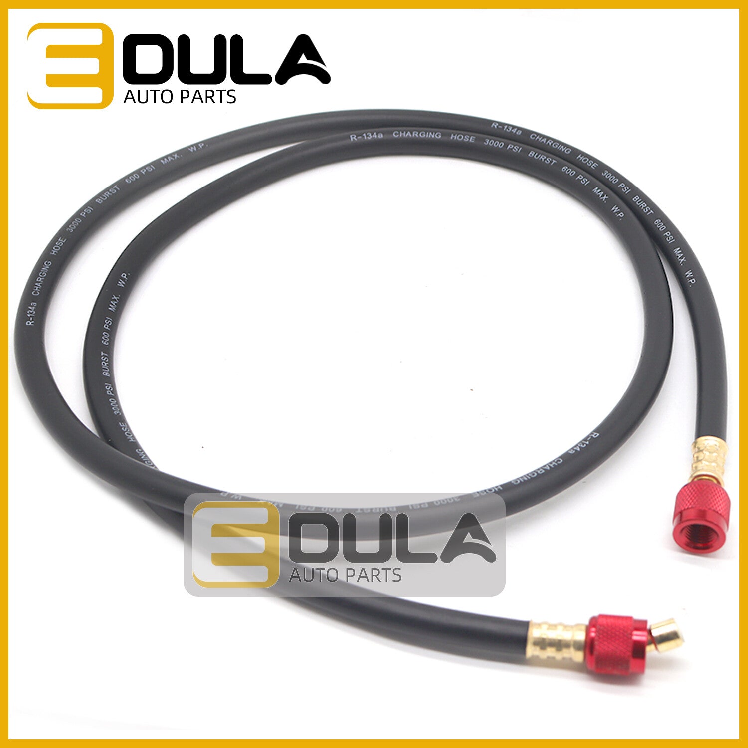 1.5M / 3000psi Air Conditioning Charging Hose Valves fits for R134A R410A R22