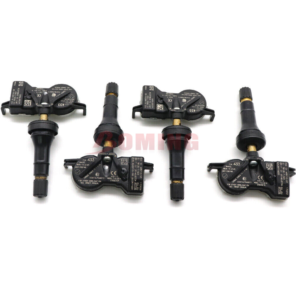 4-piece TPMS tire pressure monitoring sensor 68313387AB for Jeep Renegade and for Dodge Durango