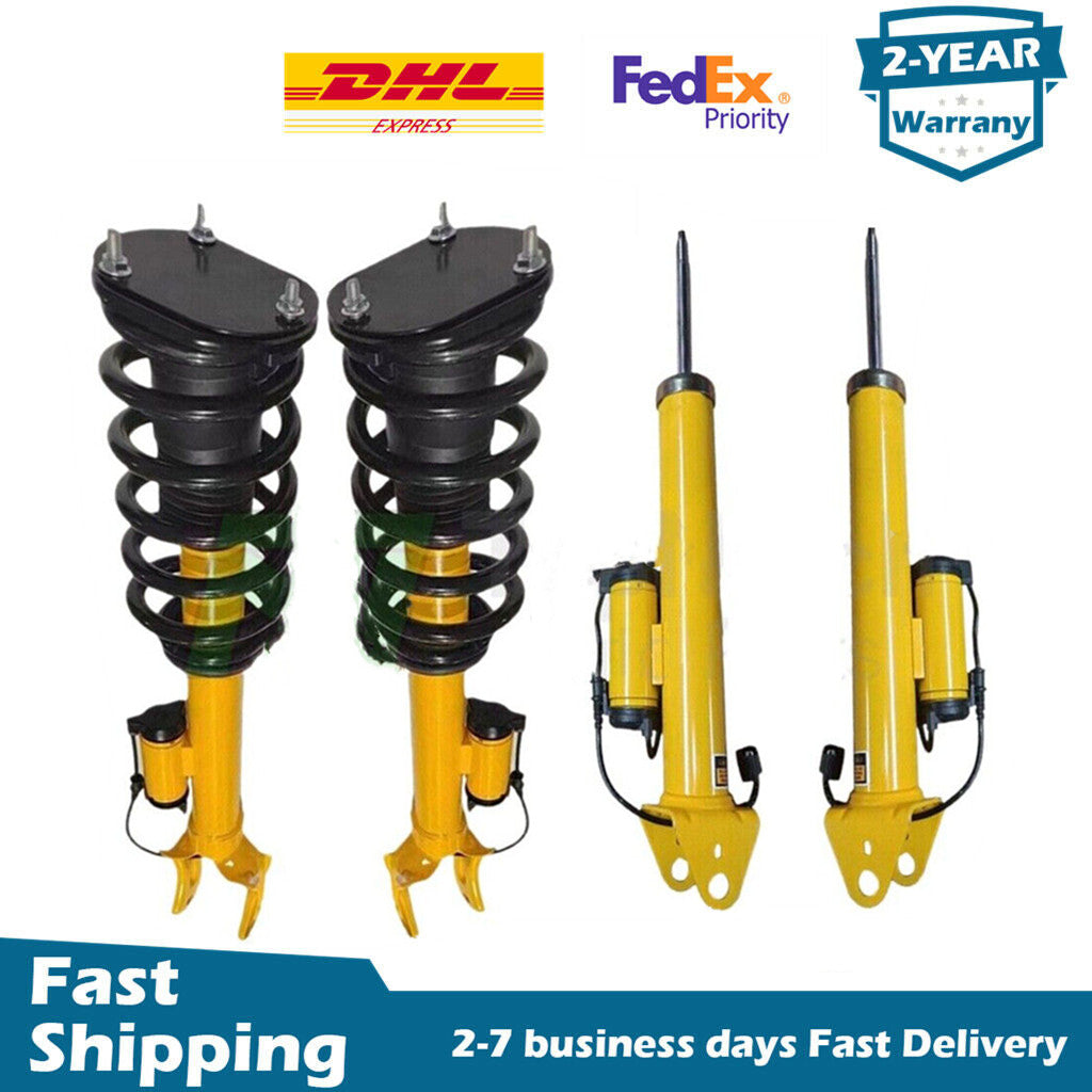 4PCS Front Rear Shock Struts for Jeep Grand Cherokee Overland Laredo SRT 2012-15
