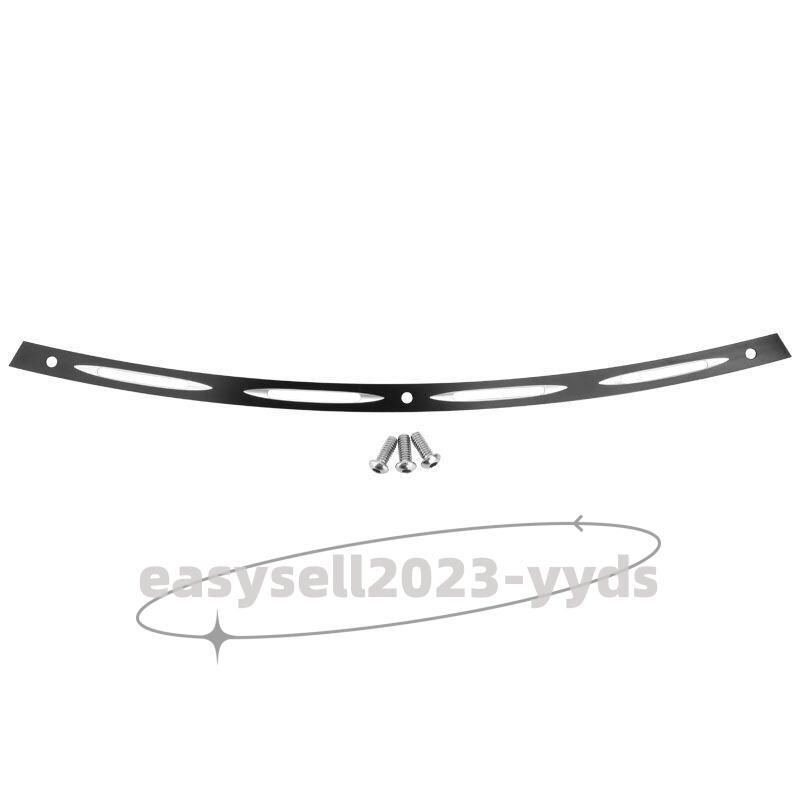 Black Batwing Fairing Windshield Trim for Harley Touring Electra Street 96-13