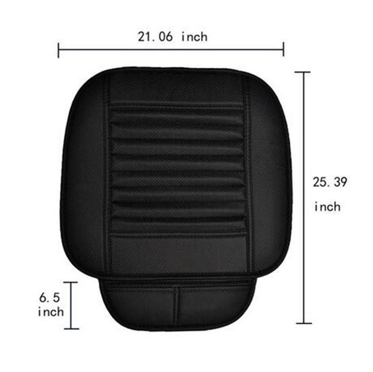Car Bamboo Charcoal Leather for Seat Protect Mat Cover Surround Protect Cushion Pad