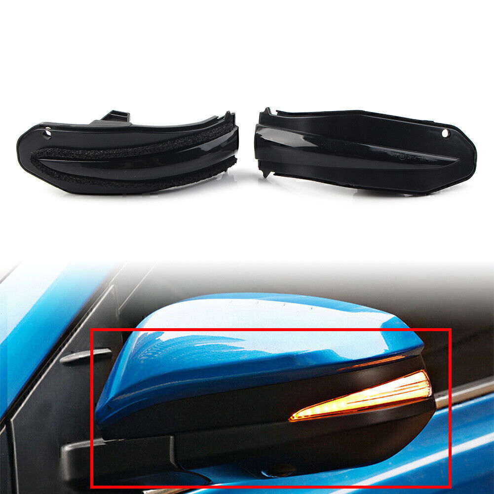for Toyota 4Runner 2014-20 LED Side Mirror Sequential Dynamic Turn Signal Light