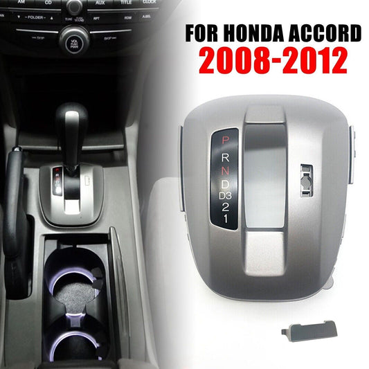 Replacement for Honda Accord 2008-2012 Center Console Shifter Trim Plate Cover