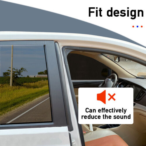 Universal Car B Pillar Door Rubber Seal Strip Noise Reduction Weatherstrip Trim