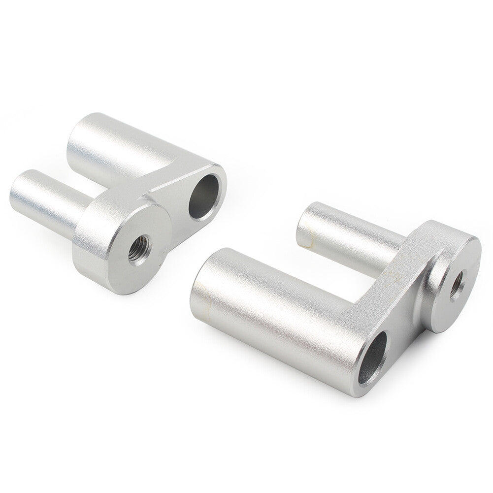 Silver Handlebar Risers Kit 1.625 Back Move Mount Clamp for BMW R1200RT R1250RT
