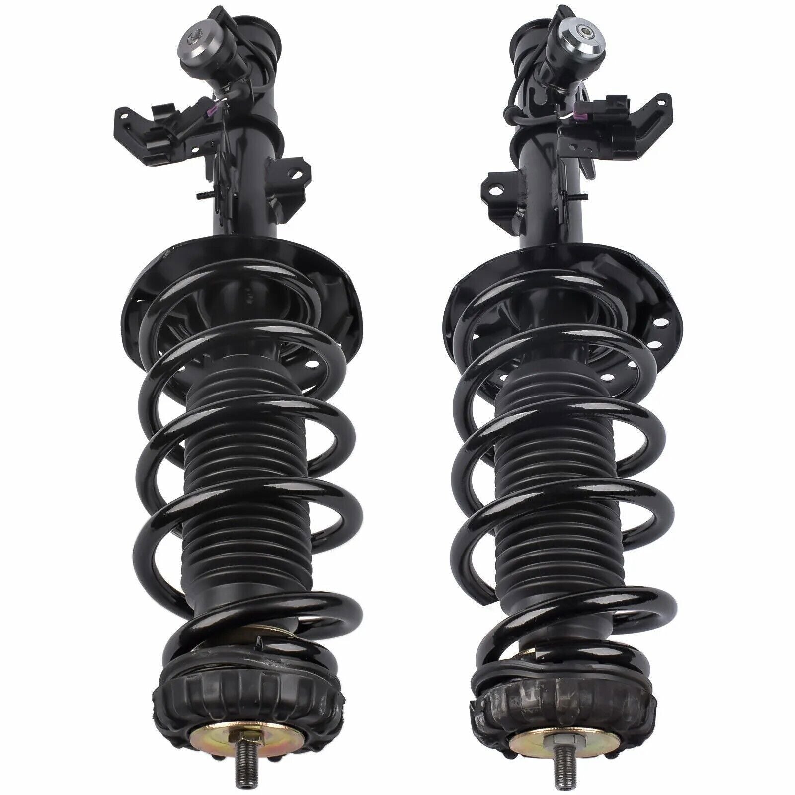 2 Fit for Mercedes-Benz W205 C450 C43 AMG 4Matic Front Shock Absorbers (ADS 2017-2020)