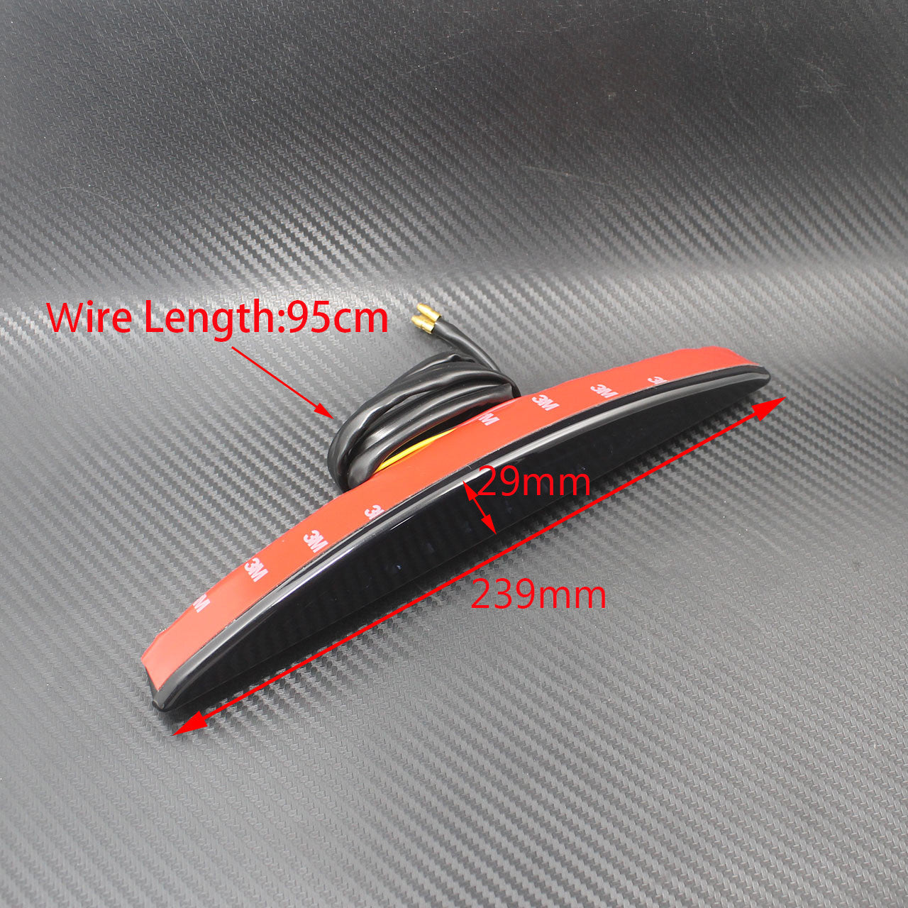 Rear Fender Black Lens LED Brake Tail Light Fit for Harley Breakout FXSB 2013-17