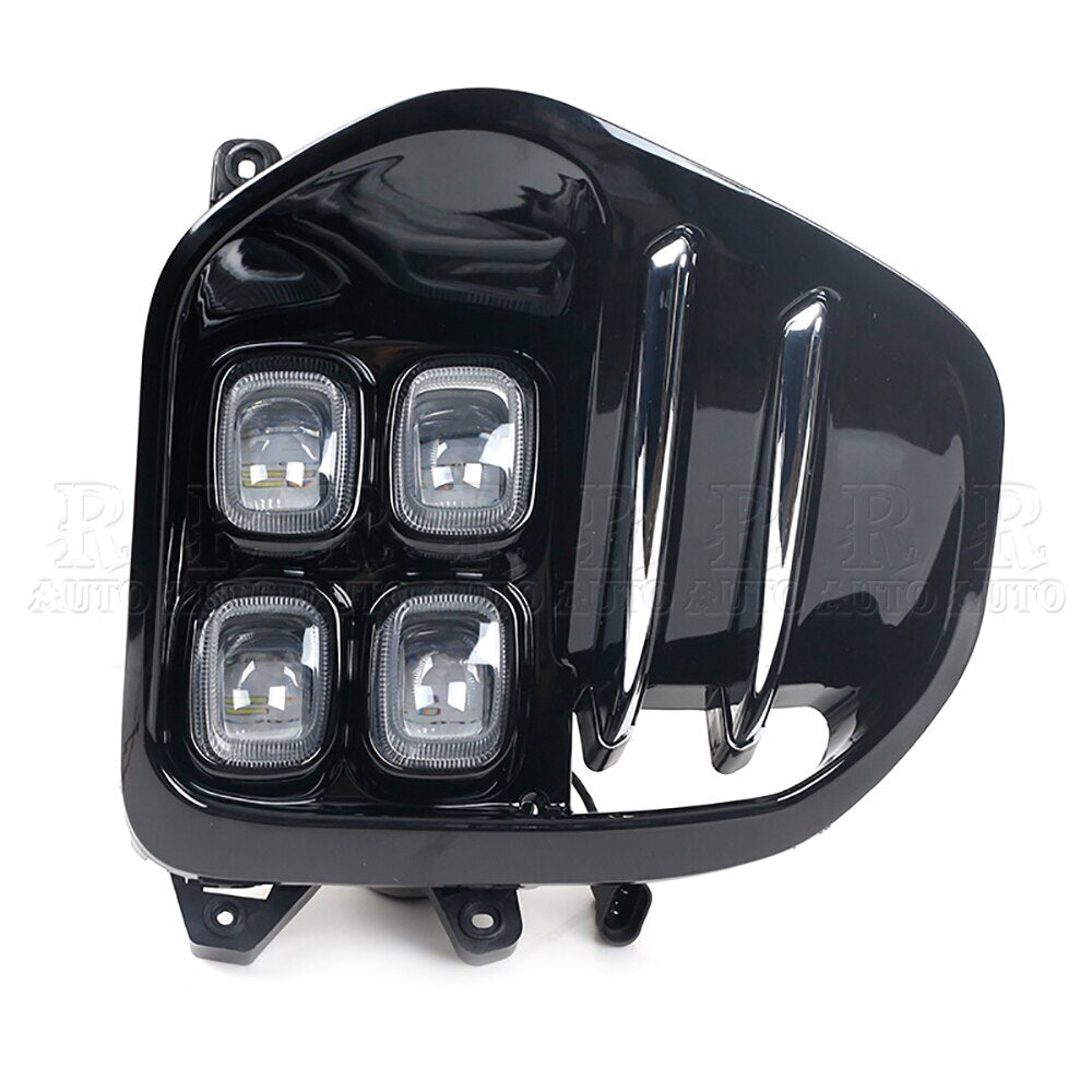 New right front bumper LED DRL fog lights for Kia Sportage KX5 2016-2018