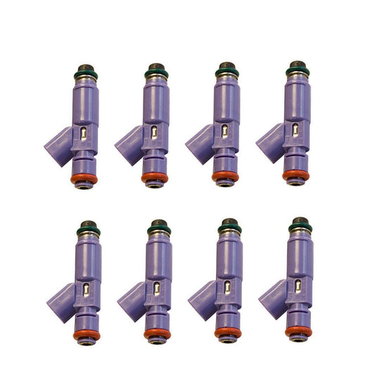 8PCS M-9593-LU24A Auto Fuel Injectors for Mustang GT 24 lb pound for Ford Racing