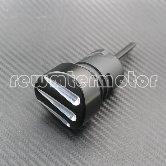 CNC Cut Billet Oil Dipstick Fit for Harley Sportster Iron48 Sportster XL 2004-16
