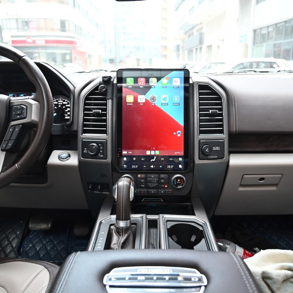 for Ford F150 F250 F350 2015-2023 Android 13 Vertical 2K 14.4 Screen GPS Radio