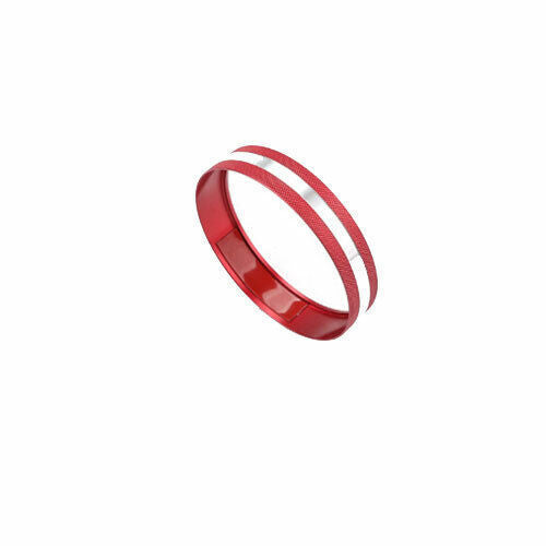 for BMW 3-Series G20 2019-23 Red Aluminum Alloy Inner Multimedia Knob Cover Trim