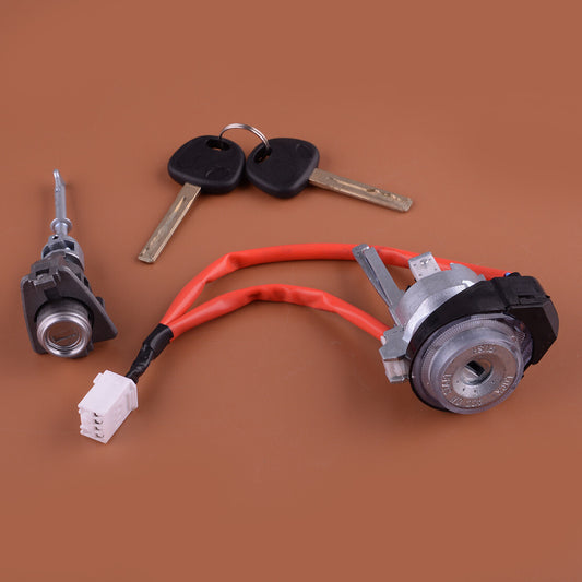4 Line Car Ignition Door Lock Cylinder with Keys Fit for Kia Sportage 2015-2022