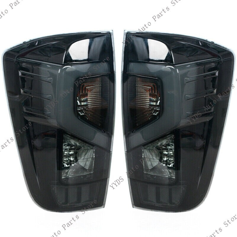 Left Side for Nissan Frontier Navara NP300 D23 2015-2023 Smoke Tail Lights