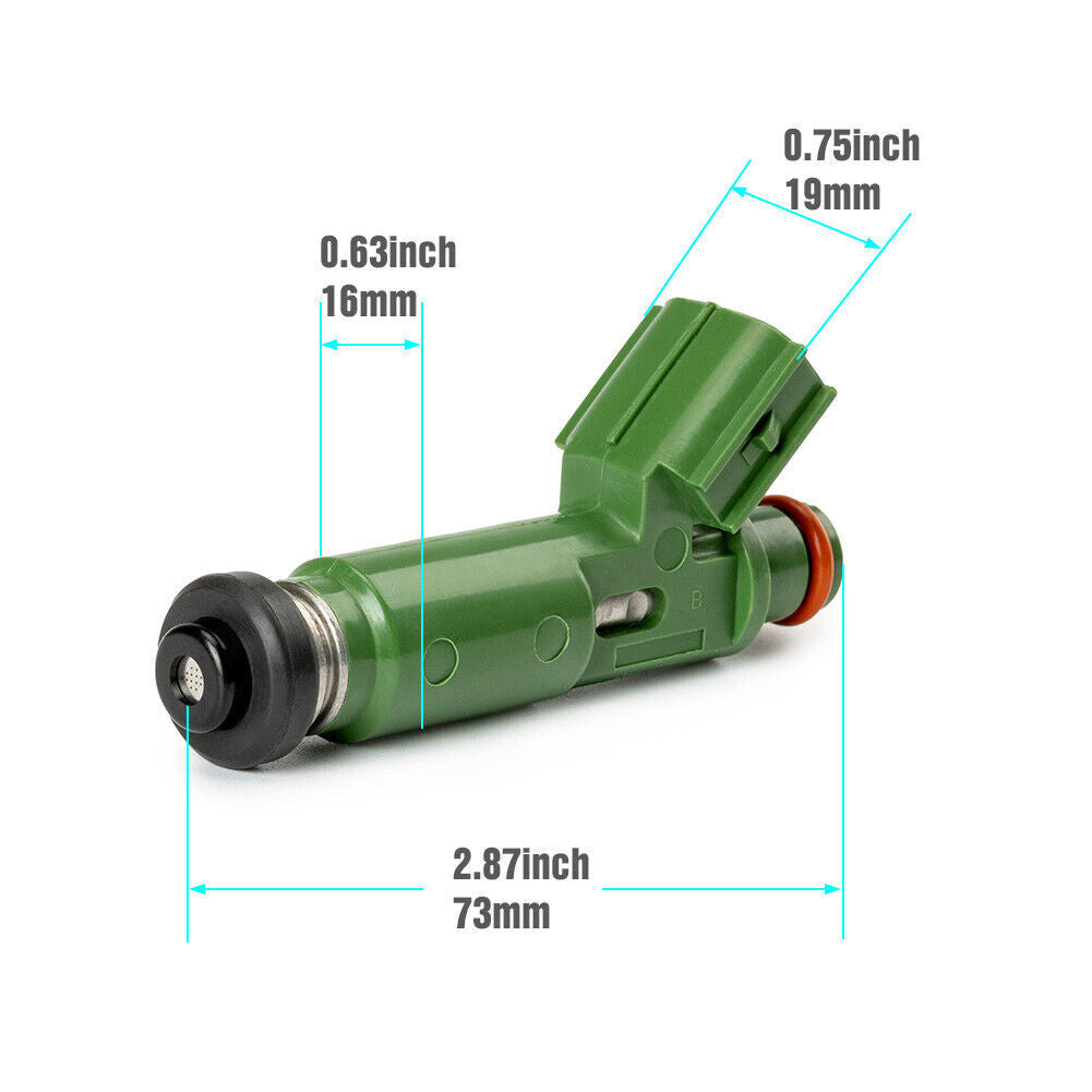 4X Fuel Injector 23250-22040 for Pontiac for Toyota for Corolla Celica Matrix 1.8L 00-06