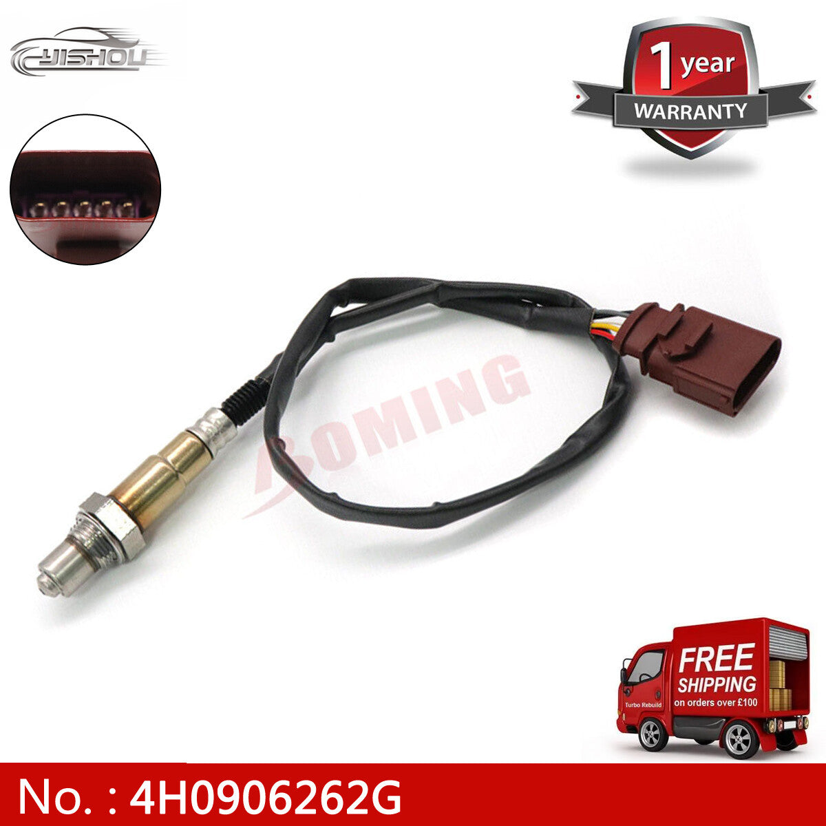 4H0906262G new Upstream Oxygen Sensor for Audi for A8 RS7 S6 S7 S8 V8 4.0L