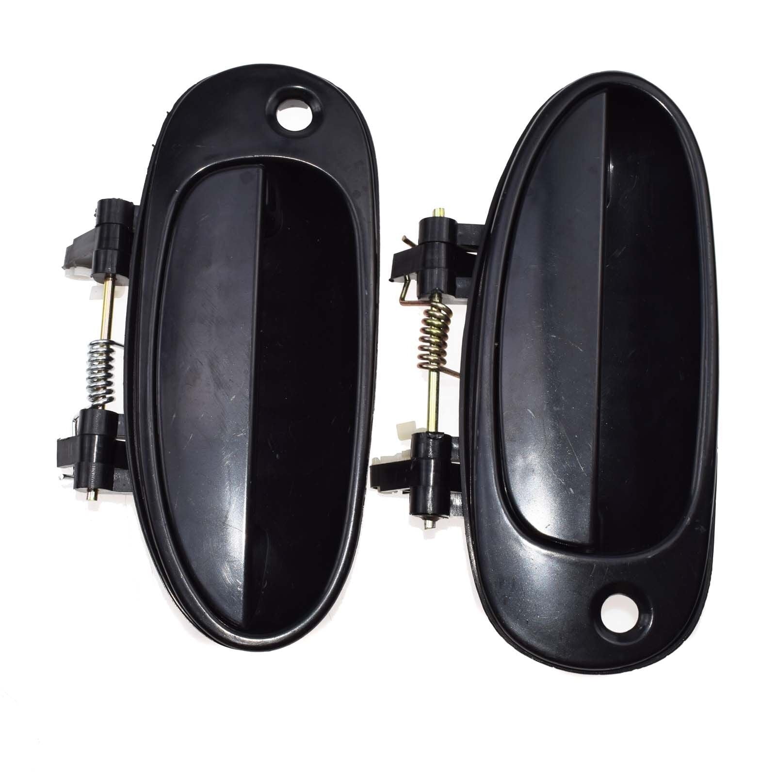 For 1998-01 for Kia Sephia 00-01 Spectra 2Pcs Left Right Outside Door Handle Black