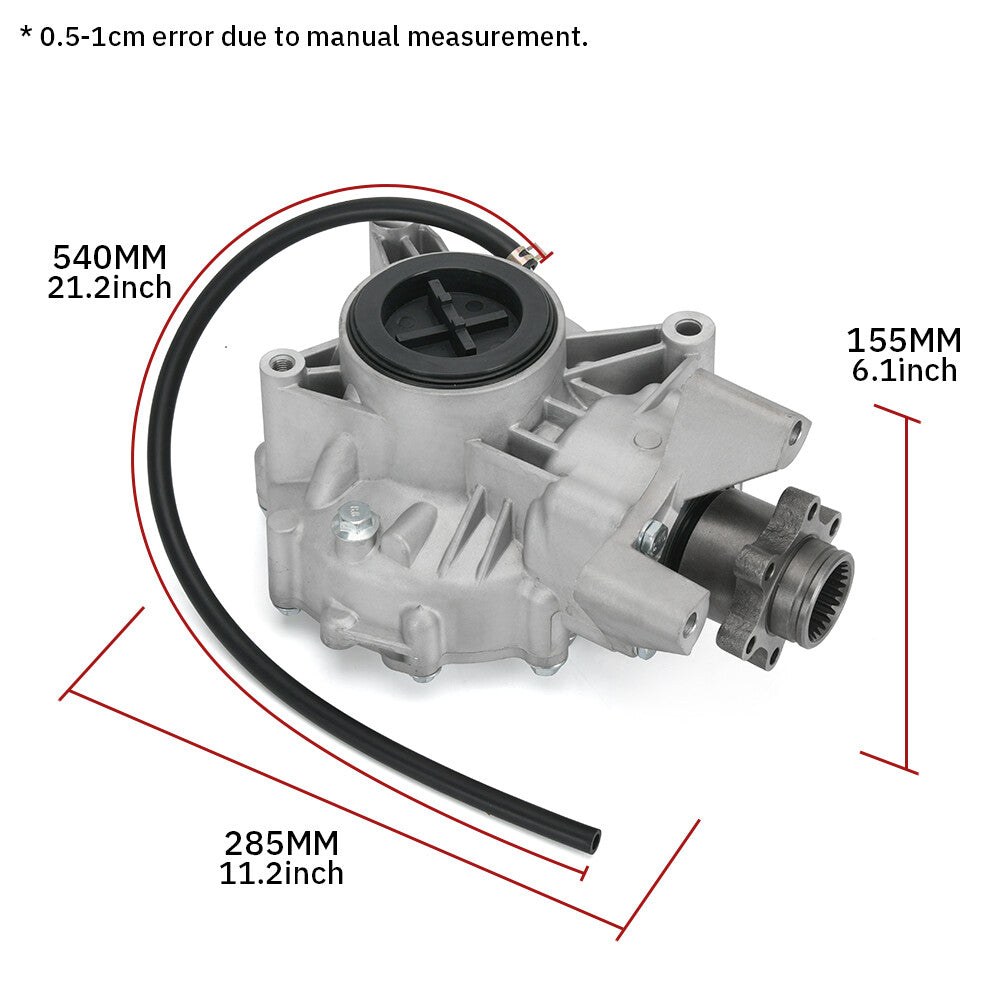 Rear Differential Assembly For HISUN,UTV500,550,YS700,MSU,MASSIMO ,TSC,Coleman