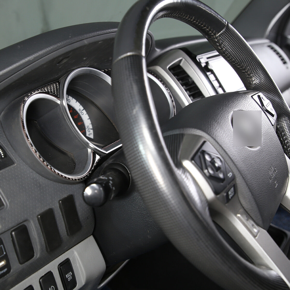 3-Piece Black Steel Dashboard Speaker Protector Covers for Corvette C7 2014-2019 USA