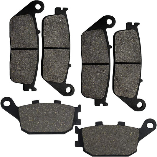 Front Rear Semi-Metallic Brake Pads for Honda CB600F Hornet 600 1998 S 2000-2004