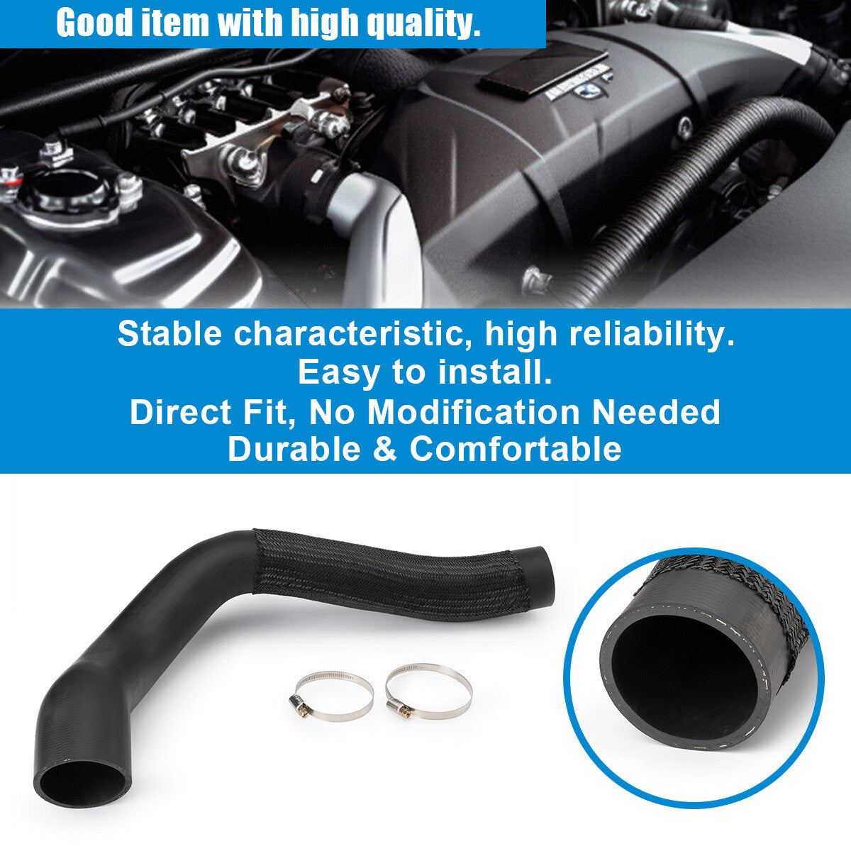 1505A200 for Mitsubishi Pajero NS NT 3.2L Diesel NEW Intercooler Intake Hose AU