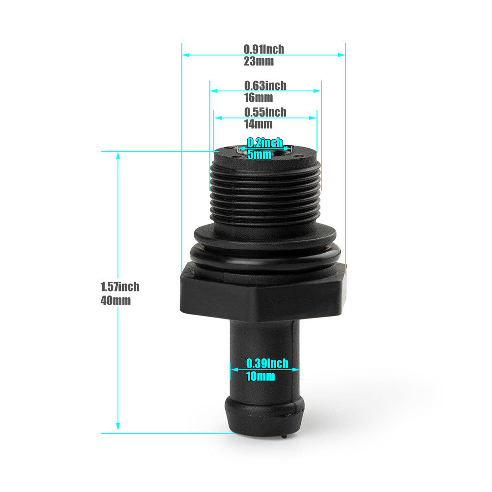 The new PCV valve is suitable for Nissan Versa 2009 - 2018 Versa Note Kicks 1.6L HR16DE 118105H71A