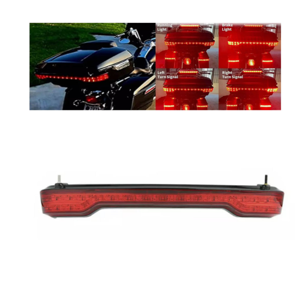 Trunk Red LED Brake Light  Side Marker for Harley King Tour Pak 2014-2023 FLTRU