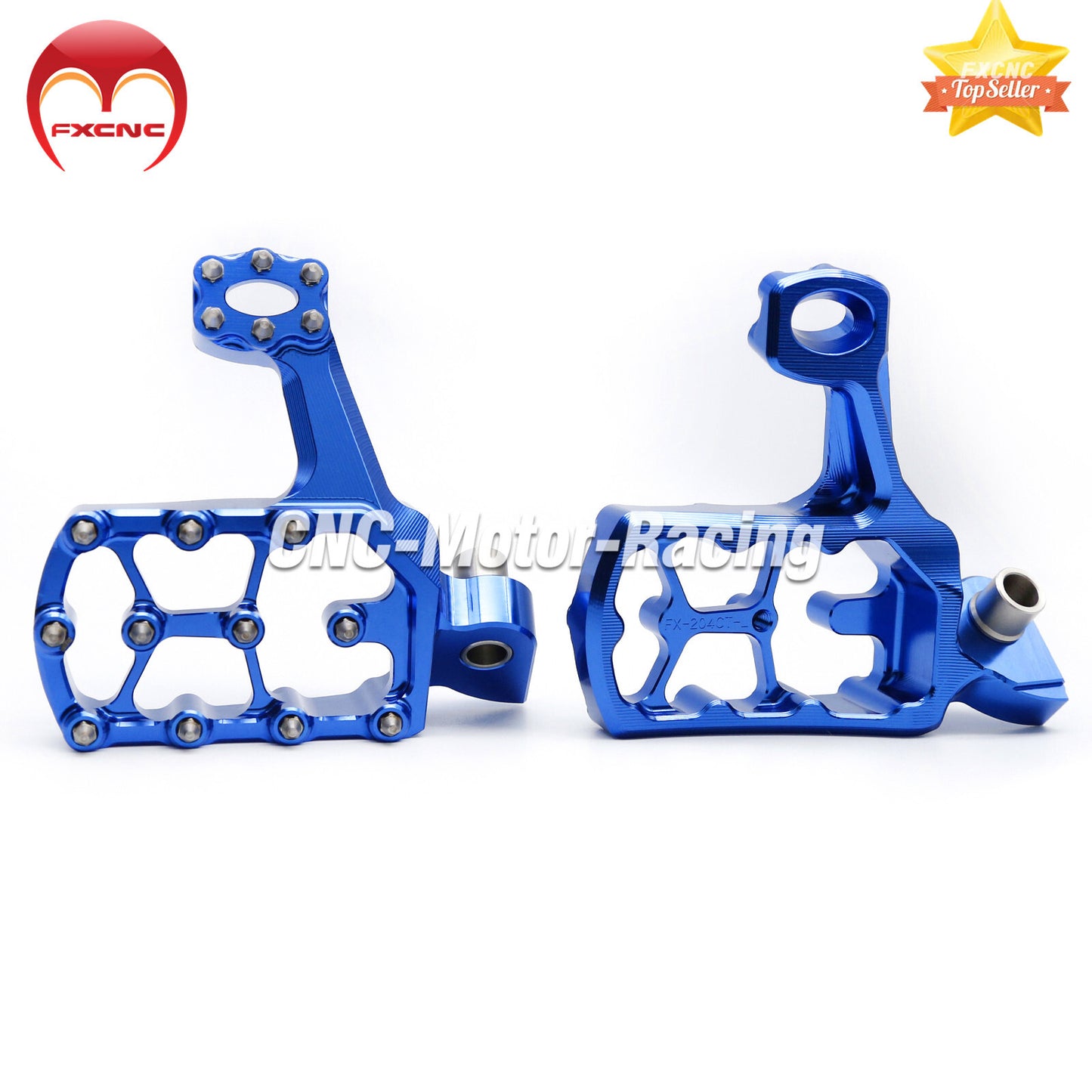 Suitable for Yamaha YZ426F 2000-2002 and YZ450F 2003-2017 CNC extended footrest nails.