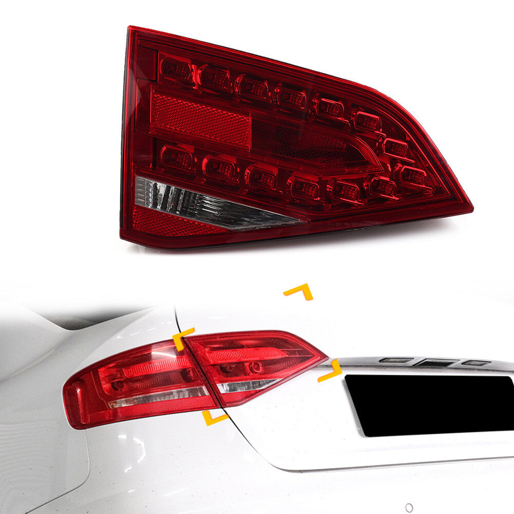Rear Tail Signal Light Inner Brake Stop Warning Light for Audi A4 S4 B8 Sedan