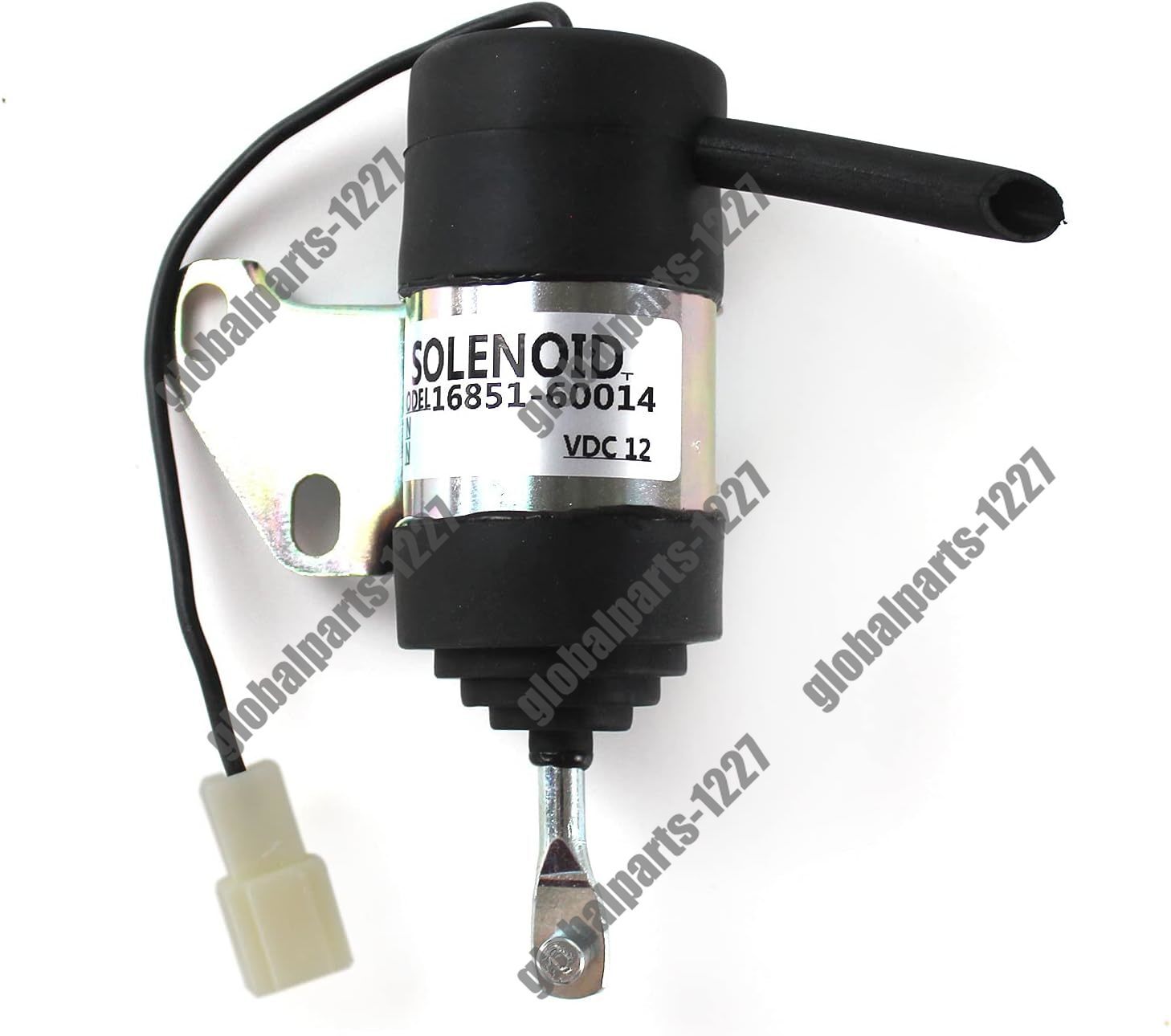 12V Fuel Stop Solenoid 6670776 for Kubota D722 D902 Bobcat 316 319 320 321 E08