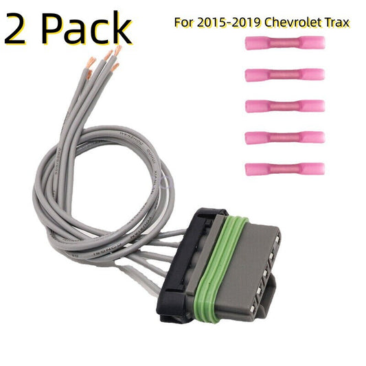 2Pc HVAC Blower Motor Resistor Harness 99595KW 2016 for Chevrolet Trax 2015-2019