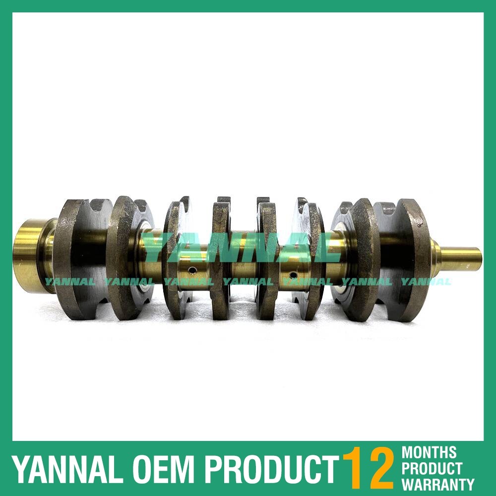4JG2 crankshaft is suitable for Isuzu excavator parts.