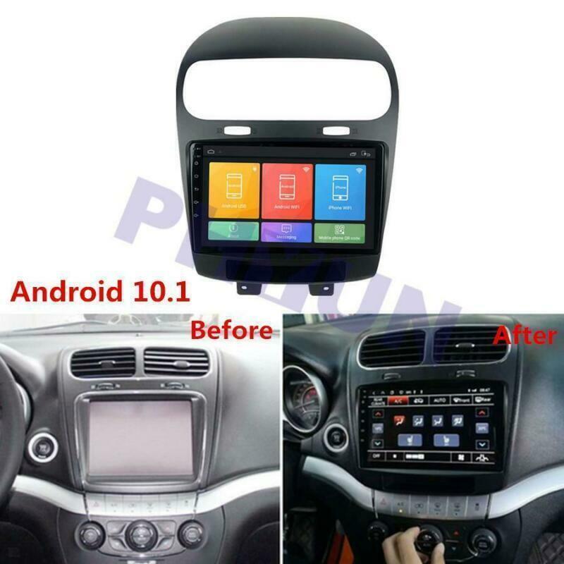 GPS 9 Android 10.1 Car Stereo Radio Navi Wifi FM For 2012-2020 for Dodge Journey