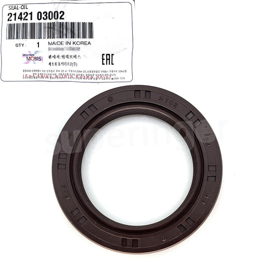 21421-03001 Crankshaft Oil Seal Suitable for Hyundai and for Kia : i20, PICANTO, i30, i10, CW new