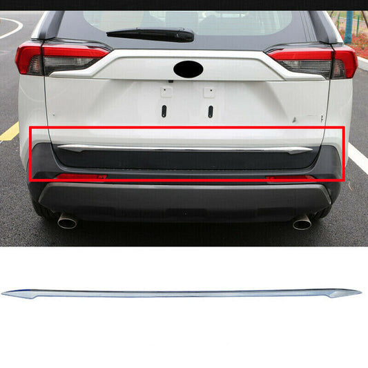 for Toyota RAV4 2019-2023 Chrome Rear Trunk Tail Gate Lid Molding Strip Trim ABS