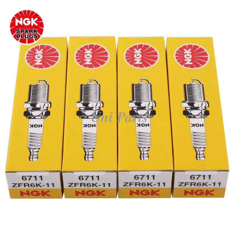 for Honda Accord for Civic for Acura 9807B561BW 4 pcs Laser Iridium Spark Plugs