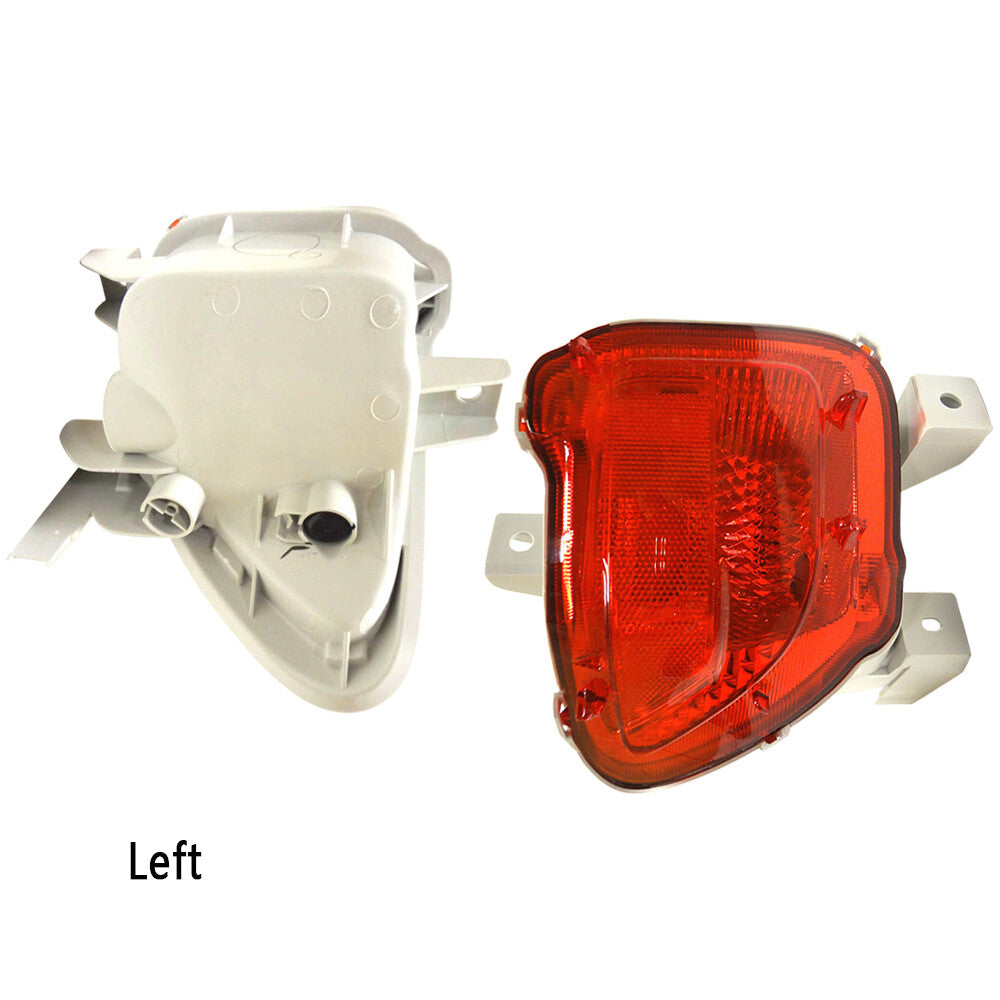 2Pcs Rear Left Right Side Bumper Tail Fog Light Fits For RAV4 2005-2012