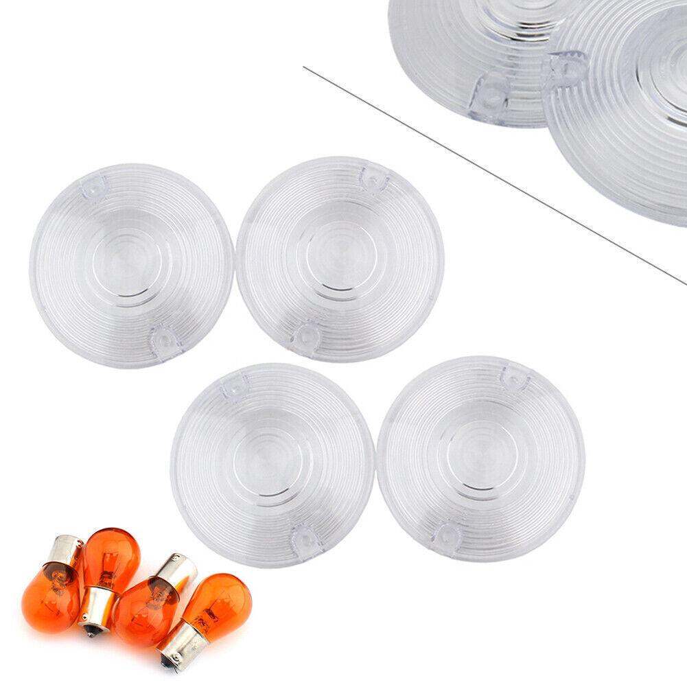 Blinklicht Indikator Bernstein Lampe Klar Linse f¨¹r for Harley Road King 1994¨C2010