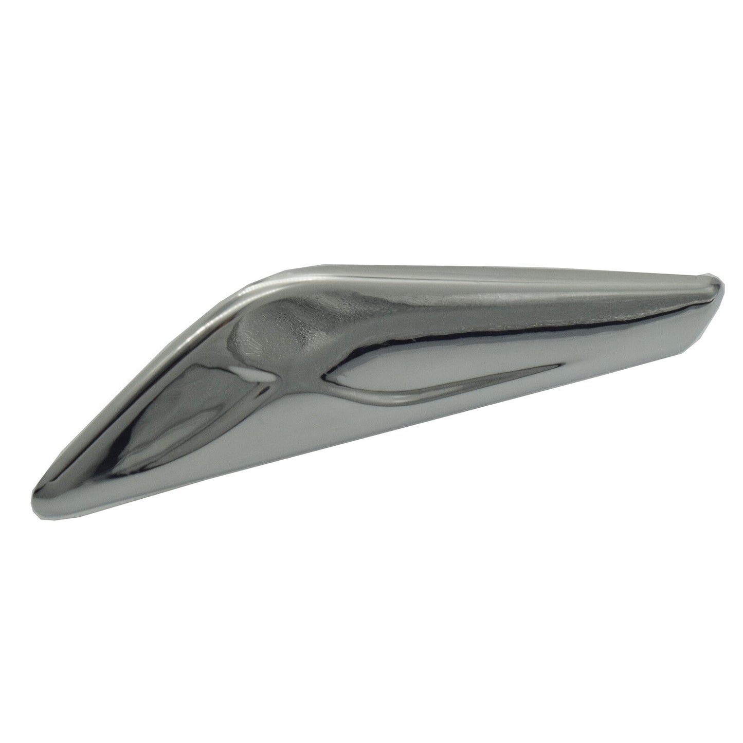 Right side chrome front fender trim for BMW X3 X4 F25 F26, smooth and brand new.