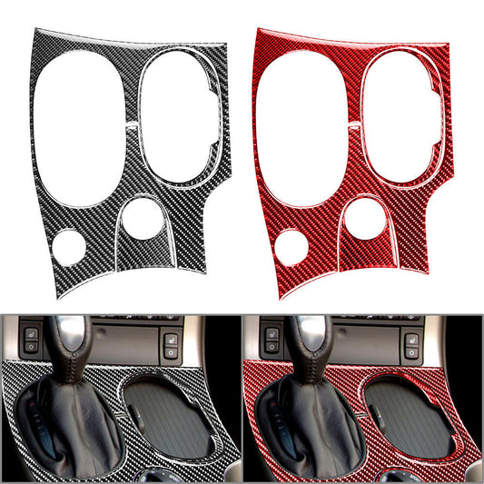 Carbon Fiber Center Console Gear Shift Panel Trim FIT for Chevrolet for Corvette C6