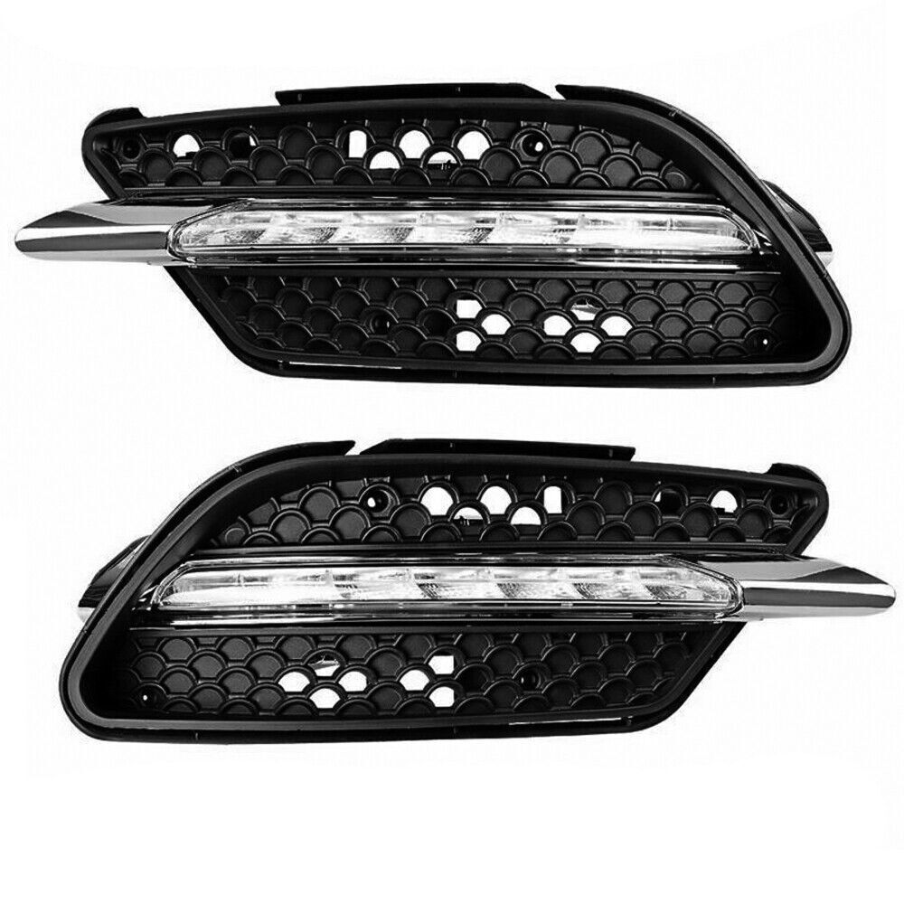 for Mercedes Benz W204 AMG Sport Pair LED Daytime Running Lights DRL Fog lamp